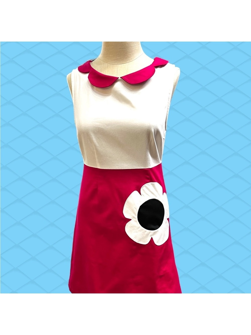 NWT Cutie Patootie Unique Vintage Flower Dress - Size XS